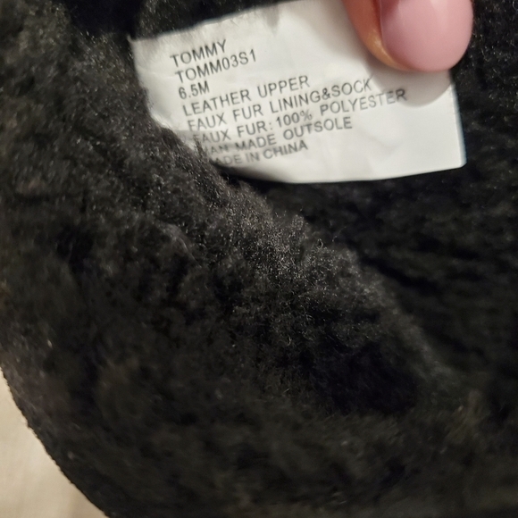 NEW Steve Madden Tommy Black Suede Ankle Boot - Picture 5 of 6